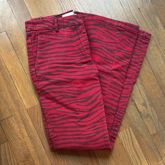 Ronny Kobo Collection Pants - Ronny Kobo Zebra Print Pants